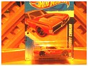 1:64 Mattel Hotwheels 68 Mercury Cougard 2011 Rojo y lineas negras